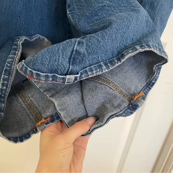 Vintage 1970s Levi’s High Waisted Wide Leg Jeans - Picture 5 of 16